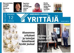 Varsinais-Suomen Yrittäjä -lehti 12, 2020