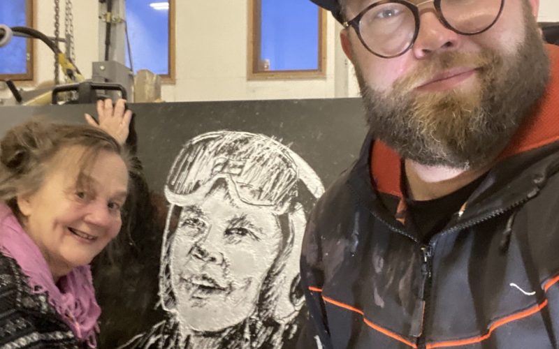 Matti Nykäsen patsas